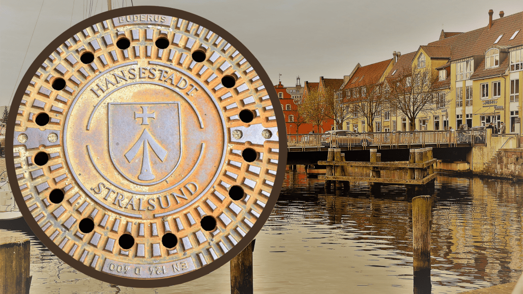 Stralsund Gullydeckel