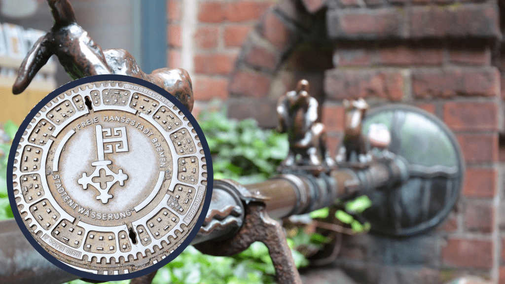 Kanaldeckel Geschichten Bremen