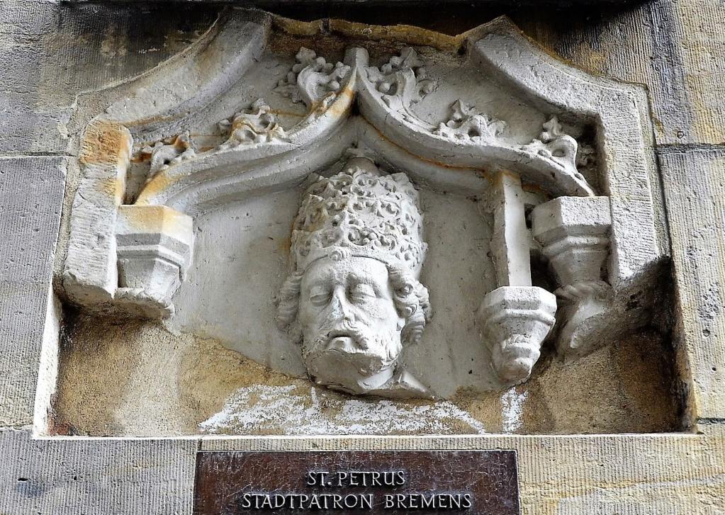 Bremen Stadtpatron Petrus Ausschnitt min