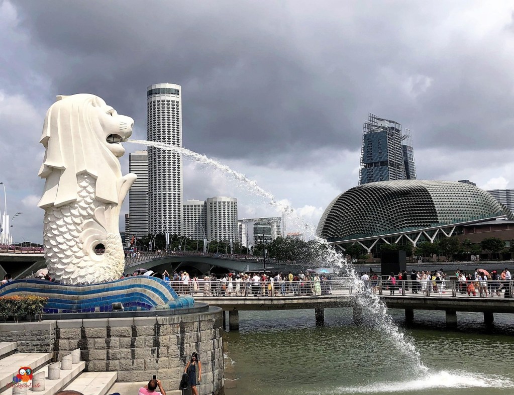 merlion singapur marina bay