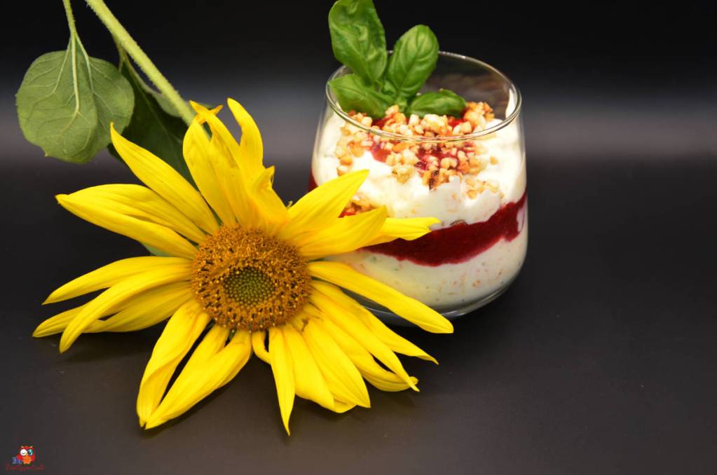 schichtdessert mit crunch