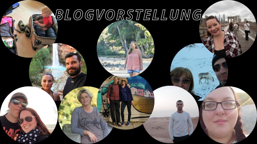 reiseblogger als collage