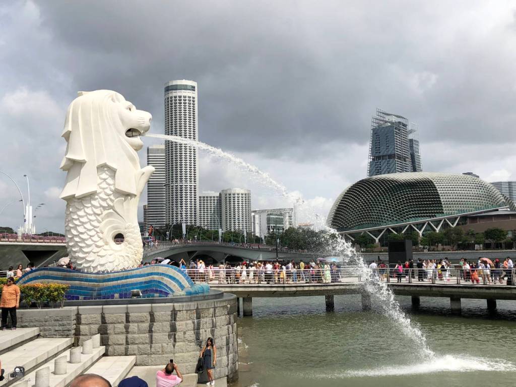 singapur merlion wie die stadt zum namen kam