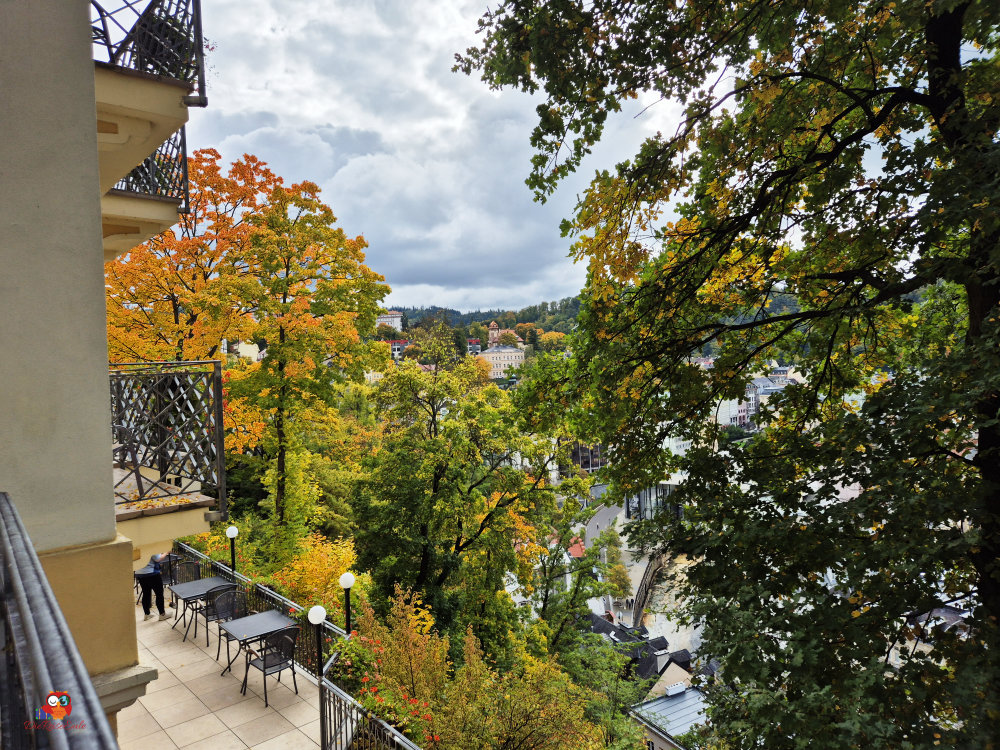 Sonnenterrasse und Ausblick